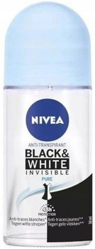 Nivea Black White Invisible Pure Kulka Roll-On