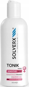 SOLVERX Sensitive Tonik do Skóry Wrażliwej 200ml