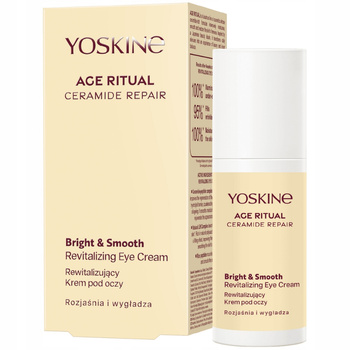 Yoskine Age Ritual Ceramide Repair Rewitalizujący Krem Pod Oczy 30ml
