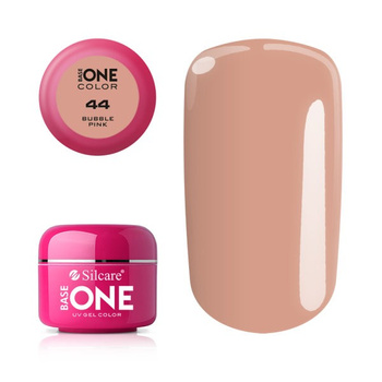 Silcare Base One Żel UV 44 Bubble Pink Róż 5g