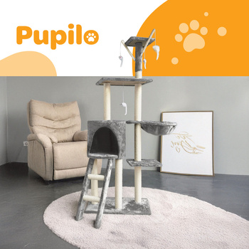 Pupilo Drapak Legowisko Hamak Domek Drabinka Dla Kota Zabawki Myszki 5 Poziomów