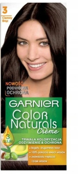 GARNIER COLOR NATURALS CRÉME FARBA 3 Ciemny Brąz