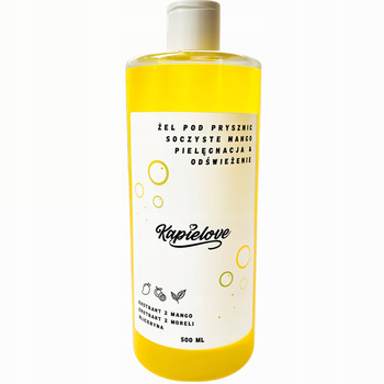 Kąpielove Aromatyczny Żel Pod Prysznic Soczyste Mango z Gliceryną 500ml