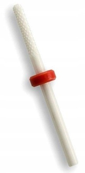 Frez Ceramiczny Szczelinowy Delikatny Hybryda Żel 3/32 Small Barrel Ball (F)