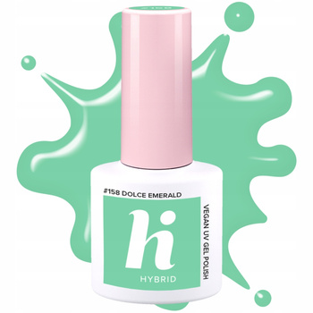 Hi Hybrid Lakier Hybrydowy Do Paznokci 158 Dolce Emerald Zieleń Szmaragd