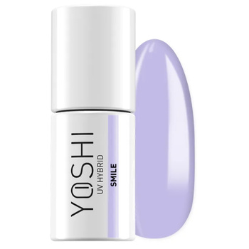 Yoshi Lakier Hybrydowy Happy Smile Pastelowy Chłodny Fiolet Lila 6ml