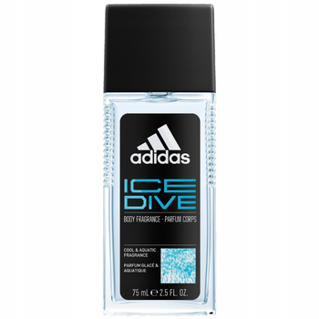 Adidas Ice Dive DNS Męski Dezodorant Do Ciała w Sprayu Szkle Mięta 75ml