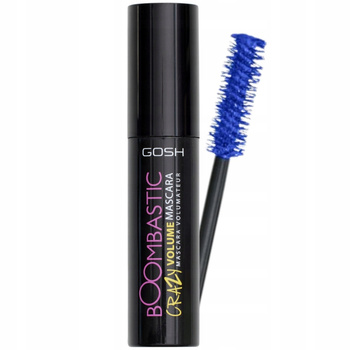 Gosh Boombastic Pogrubiająco Wydłużający Tusz Do Rzęs 002 Crazy Blue 3ml