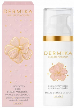 Dermika Luxury Placenta Krem Eliksir Młodości 50ml