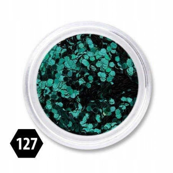 Efekt Plastry Miodu Na Paznokcie Zielony 127