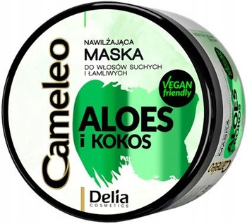 Delia Cameleo Nawilżająca Maska Do Włosów  Aloes i Kokos 200ml