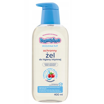 Bambino Kojący Żel Do Higieny Intymnej Kwas Mlekowy Żurawina 400ml