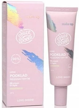 FaceBoom Lekki Podkład BB Cream 01 Light 30 ml