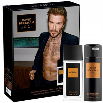 David Beckham Bold Instinct Zestaw Prezentowy Kosmetyk贸w M臋skich DNS + DEO