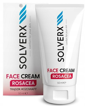 Solverx Rosacea Trądzik Różowaty Krem Do Twarzy