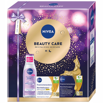 Nivea Beauty Care Zestaw Prezentowy Kosmetyków Damskich Do Twarzy 55+