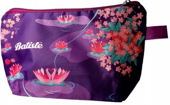 Batiste Kosmetyczka Kolorowa w Kwiaty Na Zamek Poręczna