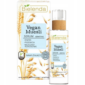 Bielenda Vegan Muesli Nawilżające Serum Do Twarzy Mleczko Kokosowe 30ml