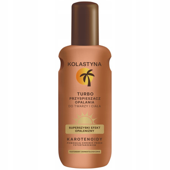 Kolastyna Turbo Przyspieszacz Opalania Do Twarzy i Ciała Karotenoidy 150ml
