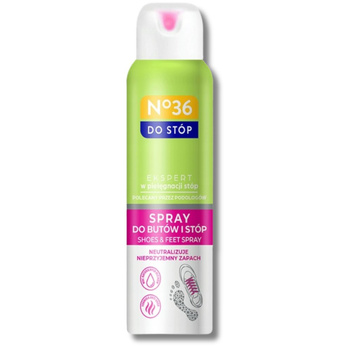 NO 36 Antyperspirant Spray Do Stóp i Butów z Naturalnymi Olejami 150ml