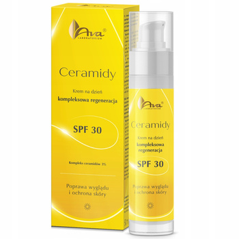 AVA Ceramidy Krem Na Dzień Kompleksowa Regeneracja z Filtrem SPF30 50ml