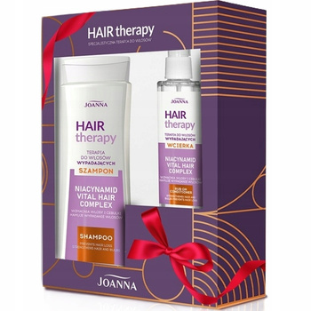 JOANNA Hair Therapy Zestaw Prezentowy 2 Kosmetyków Szampon + Wcierka