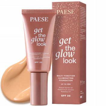 Paese Get The Glow Look Rozświetlający Podkład Do Twarzy 4W Medium Beige