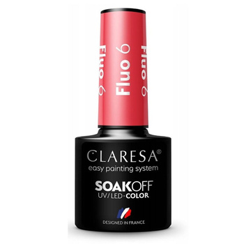 Claresa Lakier Hybrydowy Fluo 6 5g