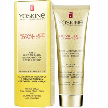 Yoskine Royal Bee Krem Ujędrniający Na Podbródek Szyję i Dekolt 75ml