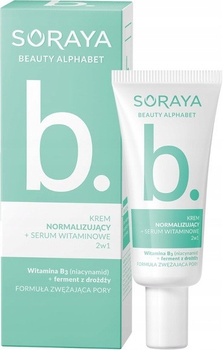 Soraya Beauty Alphabet Wit.B Krem + Serum 2w1 30ml