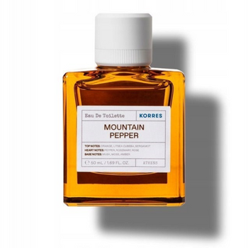 Korres EDT Mountain Pepper Woda Toaletowa 50ml