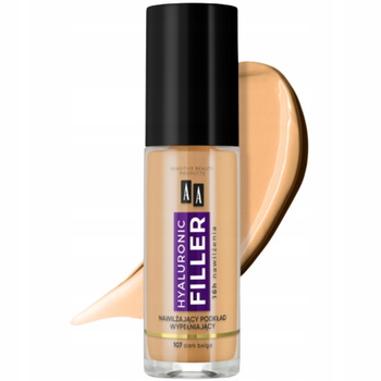 AA Hyaluronic Filler Nawilżający Podkład Do Twarzy 107 Dark Beige 30ml