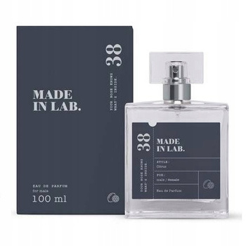 Made In Lab 38 Woda Perfumowana Unisex Bergamotka Ananas Cedr EDP 100ml
