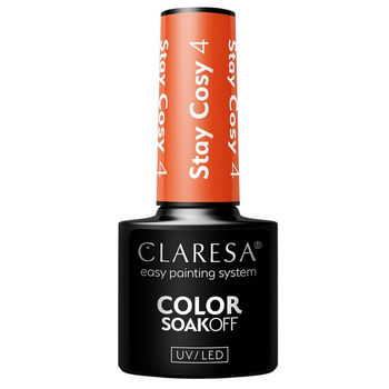 Claresa Lakier Hybrydowy Stay Cosy 04 5g