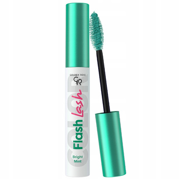 Golden Rose Flash Lash Wodoodporny Tusz Do Rzęs Kolorowy 01 Bright Mint