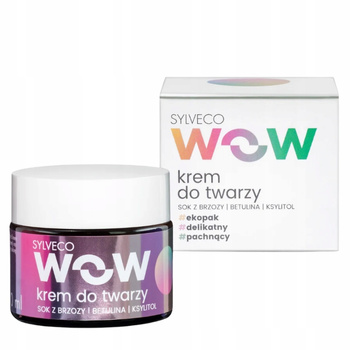 Sylveco WOW Krem Do Twarzy z Betuliną Cera Trądzikowa Problematyczna 50ml