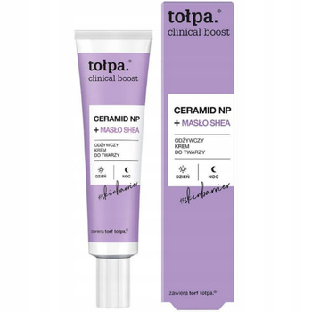 Tołpa Clinical Boost Odżywczy Krem Do Twarzy Ceramid NP i Masło Shea 40ml