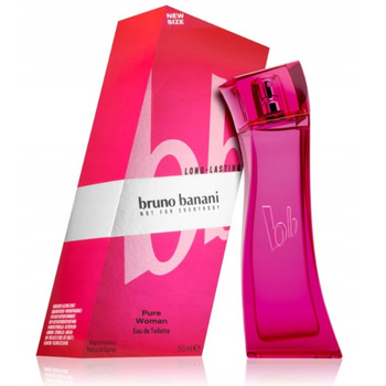 Bruno Banani Pure Woman Long Lasting Owocowa Woda Toaletowa Dla Kobiet 50ml