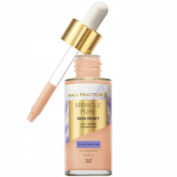 Max Factor Miracle Pure Serum Podkład Do Twarzy Matujący 10-30 Fair 30ml