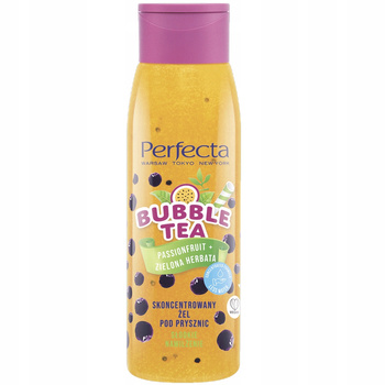 Perfecta Bubble Tea Żel Pod Prysznic Marakuja Zielona Herbata Słodki 400ml