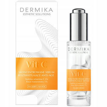 Dermika Esthetic Solutions Skoncentrowane Serum Rozświetlające Wit C 30ml