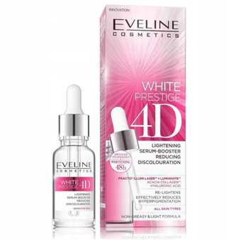 Eveline White Prestige 4D Rozjaśniające Przebarwienia Serum Do Twarzy 18ml