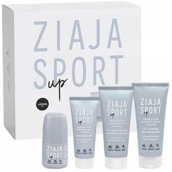 Ziaja Sport Zestaw Prezentowy Kosmetyków Damskich Męskich Do Ciała Kąpieli