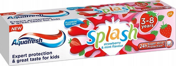 Aquafresh Pasta Do Zębów Dla Dzieci Truskawkowa 50
