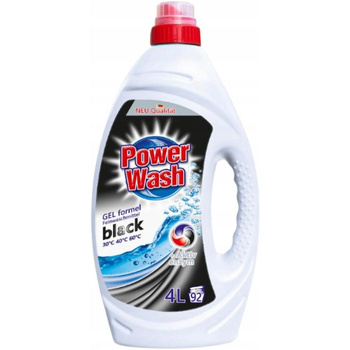 Power Wash Black Żel Do Prania Czarnego Ciemnych Tkanin 92 Prania 4L