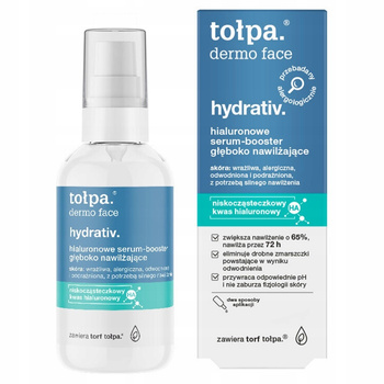 Tołpa Dermo Face Serum Do Twarzy Głęboko Nawilżające Kwas Hialuronowy 75ml