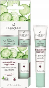 Floslek Żel Do Powiek z Świetlikiem Ogórkiem 15ml