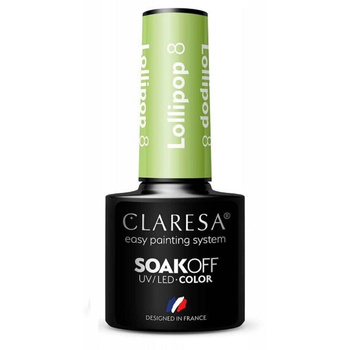 Claresa Lakier Hybrydowy Lollipop 8 5g