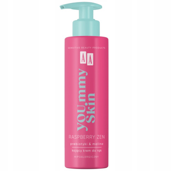 AA Yoummy Skin Raspberry Zen Kojący Krem Do Rąk Malina Alantoina 200ml