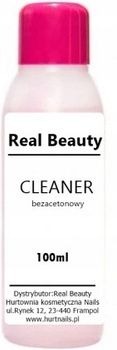 Real Beauty Remover Cleaner Bezacetonowy 100ml